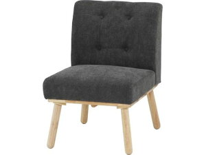 【ポイント10%バック★31日9:59迄】【メーカー直送】不二貿易 NS ダイニングソファ 1P ヘームル DGY 79094【代引不可】【お客様組立】1人掛けソファ ソファ イス リビング家具 インテリア