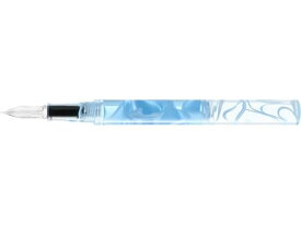 【お取り寄せ】寺西化学 ギター ガラスペン オーロラ アイスブルー GLAA-BL 万年筆 筆ペン デスクペン