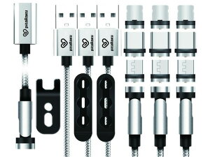 【レビュー投稿で100円OFFクーポン】クマザキエイム pitaRaku 魔法のスマホ充電ケーブル シルバー PRS-01S スマートフォン用液晶保護フィルム スマートフォン関連品 スマホ タブレット関連品