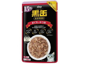 【お取り寄せ】アイシア 黒缶パウチ 15歳頃からのまぐろとかつお 70g アイシア ウェットフード 猫 ペット キャットフード