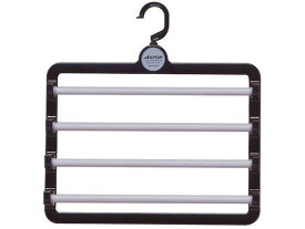 【レビュー投稿で100円OFFクーポン】【お取り寄せ】シンコハンガー F-fitフォーストップハンガーブラック プラスチックハンガー ピンチハンガー