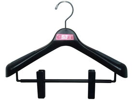 【レビュー投稿で100円OFFクーポン】【お取り寄せ】シンコハンガー S&Fジャケットクリップ36 ブラック プラスチックハンガー ピンチハンガー