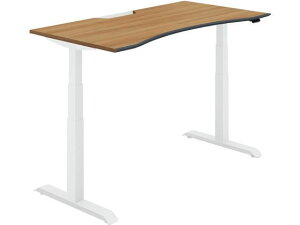 【レビュー投稿で100円OFFクーポン】【メーカー直送】コクヨ シークエンス ウイング机ソフト レバーW1500 ラスティックミディアムW【代引不可】【組立・設置・送料無料】電動昇降デスク ス