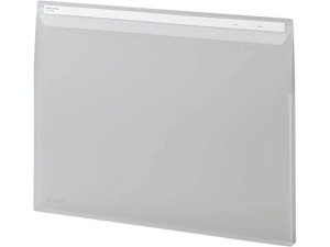 【レビュー投稿で100円OFFクーポン】【お取り寄せ】セキセイ セパル フリップファイル ラージ B4 ヨコ クリア SEL-2804-90 フタ付タイプ クリアホルダー ファイル