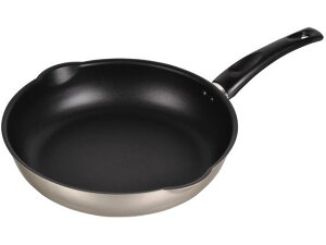 【レビュー投稿で100円OFFクーポン】【お取り寄せ】パール金属 軽わざパン ふっ素加工両口深型フライパン 28cm フライパン 炒め鍋 鍋 厨房 キッチン