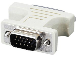 【レビュー投稿で100円OFFクーポン】【お取り寄せ】エレコム ディスプレイ変換アダプタ DVI to VGA AD-DVFTD15M 関連品 PC用ケーブル ケーブル 電源タップ 配線パーツ 家電