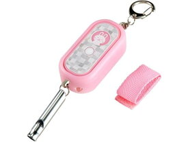 【お取り寄せ】朝日電器 ELPA 光る防犯アラーム ピンク AKB-300(PK)