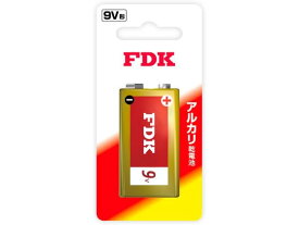 FDK アルカリ乾電池 9V形 6LR61(B) アルカリ乾電池 角型 家電