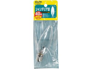 【レビュー投稿で100円OFFクーポン】【お取り寄せ】朝日電器 シャンデリア球 E17 40W G-66NH(C) 電球 白熱電球 蛍光灯 ライト 照明器具 家電