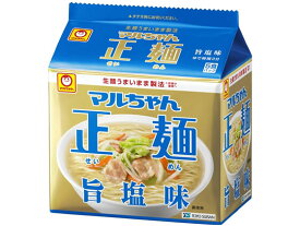 東洋水産 マルちゃん正麺 旨塩味 5食パック