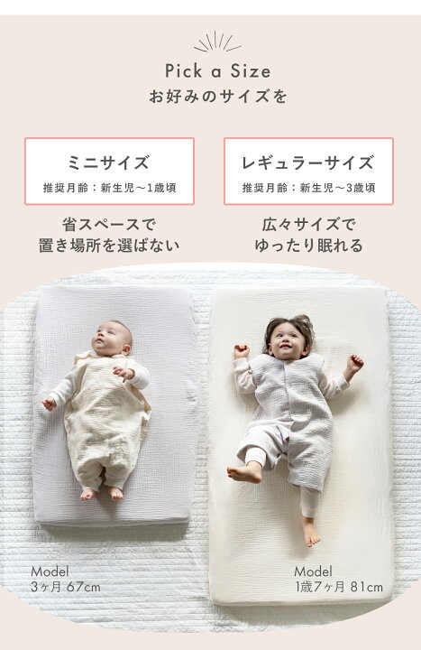 楽天市場】ベビー立体ファイバー マットレス 敷ふとん レギュラー 70 