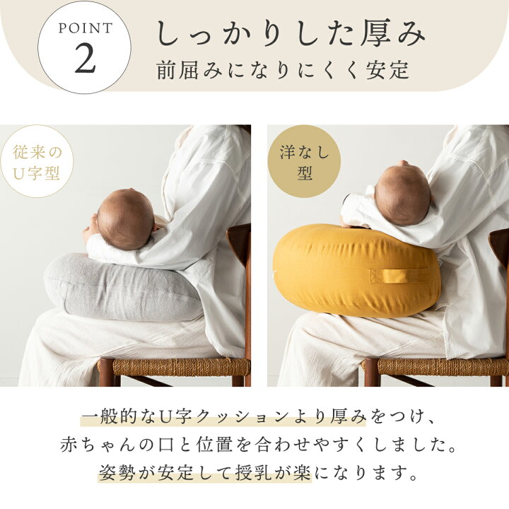 楽天市場】広くて平らな 洗える 授乳クッション【日本製】【サンデシカ 