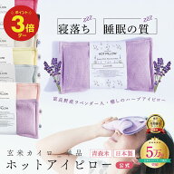 【本日20日★ポイント3倍】【安眠 アイピロー 】母の日 安眠グッズ ハーブ ホットアイピロー COCOFA ラベ…