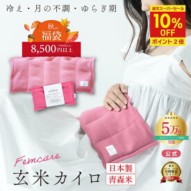 ＼本日最終日★福袋★総額8,500円以上★しかも!10%OFF／ クーラー冷えに 【月の半分以上不調を感じたら】COCOFA 温活 玄米カイロ 全身用 大 【リブニット】温活 生理 妊活 プレ更年期 冷え 産後 妊活 頭痛 温め 温活 子宮温活 膣温活 腸活 出産祝い 誕生日プレゼント