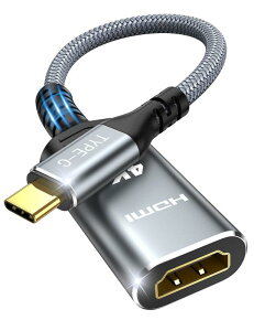 Highwings USB C - HDMI ϊA_v^ 4K@60Hz Type-C ϊA_v^ ^CvC ϊRlN^[ [Thunderbolt 3 / 4] X}z ϊP[u USB C[qHDMIX iPhone 16/15 Pr