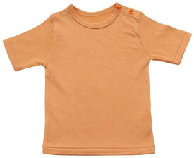[アンナニコラ] シンプル半袖Tシャツ 80cm オレンジ I-10153 日本製