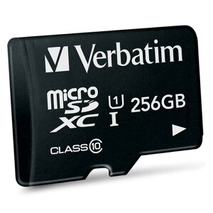 o[xC^ (Verbatim) microSD 256GB ő90MB/s UHS-1 U1 class10 ACEI[Ef[^@ɂS̍T|[g X}[gtH ^ubg̎ʐ^⓮ۑ MXCN256GJVZ5