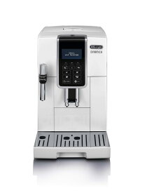 De'Longhi (デロンギ) 全自動コーヒーマシン ディナミカ ECAM35035W コーヒーメーカー 全6メニュー カフェジャポーネ搭載 スペシャルティ機能 液晶ディスプレイ フロス調整ミルクフロッサー ホワ