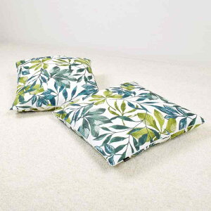 �X�^�C���f�R�[��(STYLE Decor) ���z�c�J�o�[ 55×59 2���Z�b�g ���唻 ������� ��100% �k�� �O���[�� �{�^�j�J�� ���[�t�� W3400800