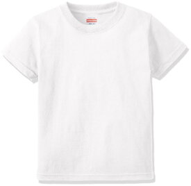 [ユナイテッドアスレ] 5.6オンス ハイクオリティー Tシャツ 500102 [キッズ] 001 ホワイト 160