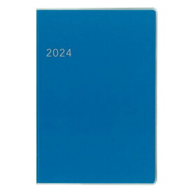ダイゴー 手帳 2024年 スケジュール帳 アポイント マンスリー ブロック A5 ブルー E9333 2024年 4月始まり