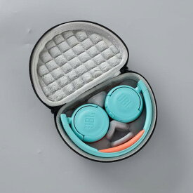 に適用する JBL JR460NC JR310BT JR300BT オンイヤーワイヤレスBluetoothヘッドフォンヘッドセットの新しいハードシェルキャリングケース収納ボックスバッグ (JR310BT /JR300BT 黒)