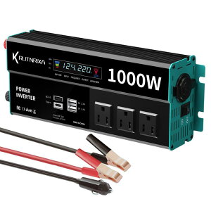 RUTNRIXA Co[^[ VK[\Pbg RZg DC12VAC100Vɕϊ PD USB1|[gځbԓdɕϊbAC100Vo͑ΉbԐp J[Co[^[ ԍڗpCo[^[ (1000W)
