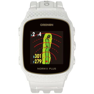 GreenOniO[IjUEStEHb` mII vX ݂тL1SΉ J[t THE GOLF WATCH NORM II Plus/m GN301 O[AW[V\ (fiNORM II PLUSj, z