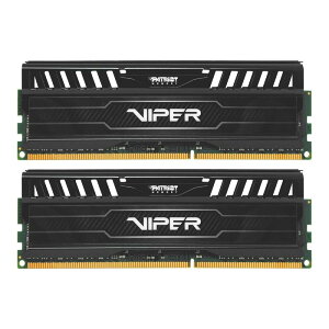 Patriot Memory Viper3 Series DDR3 1600MHz PC3-12800 16GB�L�b�g (2 x 8GB) �f�X�N�g�b�v�p������ CL10 PV316G160C0K