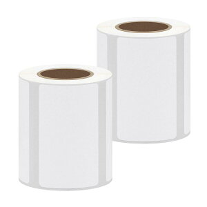 Hybsk ���M���x���V�[�� 50×30mm 2�����v400�� �����`�APhomemo M110 M120 M220�ANiimbot b 21 �Ή� ���x���V�[���A�ϐ�/�ϖ�/���S�����M�p�� �X�ֈ��� QR/�o�[�R�[�h �l�D�V�[�� �H�i�\�� DIY�^�u