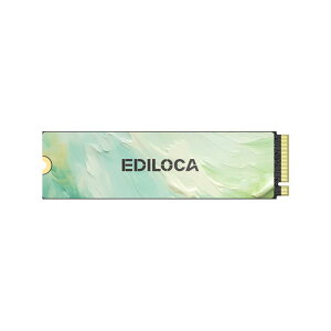 Ediloca SSD 256GB M.2 2280 PCIe Gen3×4 NVMe �ő�ǂݏo��3000MB/s �ő发������1000MB/s 3D NAND�̗p ����SSD �����d�� �ϏՌ��� ���[�J�[3�N