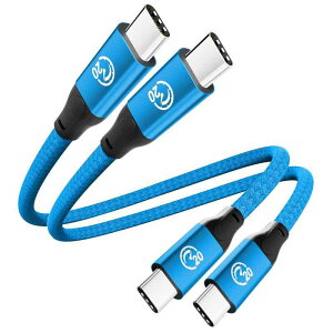 UseBean USB C  USB C�P�[�u��0.2M(2�{�Z�b�g)�yUSB 3.2 Gen 2X2 20Gbps�f�[�^�]��PD�Ή�100W���}���[�d�zUSB Type-C�P�[�u��,4K/60Hz�f���o�� Type C�[�d�P�[�u�� MacBo