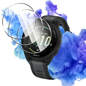 �Ή� GARMIN Forerunner 165 / 165 Music �K���X�t�B���� 3�� �ی�t�B���� �y3���Z�b�g ���{���Ɏq���z