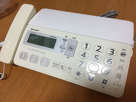 【中古】シャープ デジタルコードレスファックスホワイト系 UX-D20CL-W