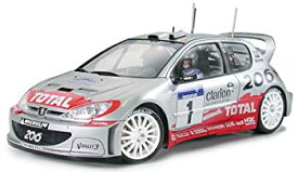 【中古】タミヤ 1/24 スポーツカーシリーズ プジョー206 WRC 2002