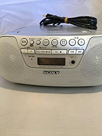 【中古】SONY CDラジオ S10CP ホワイト ZS-S10CP/W