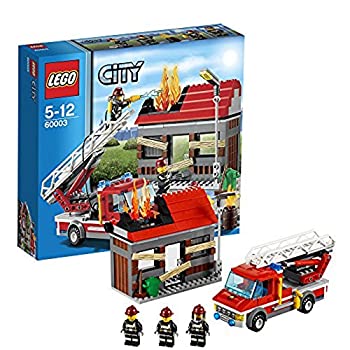 (LEGO) 【中古】レゴ シティ 60003 ファイヤートラックとハウス その他