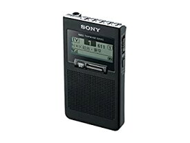 【中古】(非常に良い)ソニー SONY ポケットラジオ XDR-63TV : ポケッタブルサイズ FM/AM/ワンセグTV音声対応 ブラック XDR-63TV B