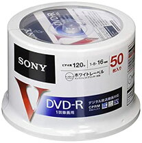 楽天市場】sony ビデオ用dvd-r cprm対応 120分 1-16倍速 