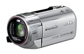 【中古】パナソニック デジタルハイビジョンビデオカメラ V620 内蔵メモリー32GB シルバー HC-V620M-S