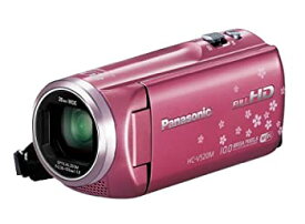 【中古】パナソニック デジタルハイビジョンビデオカメラ V520 内蔵メモリー32GB ピンク HC-V520M-P