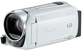 【中古】Canon デジタルビデオカメラ iVIS HF R42 光学32倍ズーム 内蔵32GBメモリー ホワイト IVISHFR42WH