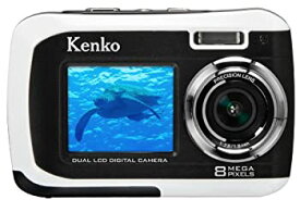 【中古】(未使用品)Kenko デュアルモニターデジタルカメラ DSC880DW IPX8相当防水 DSC880DW