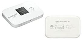 【中古】Huawei Pocket WiFi LTE　GL04P ホワイト
