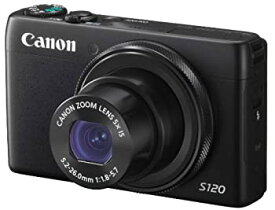 【中古】(非常に良い)Canon デジタルカメラ PowerShot S120(ブラック) F値1.8 広角24mm 光学5倍ズーム PSS120(BK)