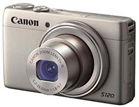 【中古】(非常に良い)Canon デジタルカメラ PowerShot S120(シルバー) F値1.8 広角24mm 光学5倍ズーム PSS120(SL)
