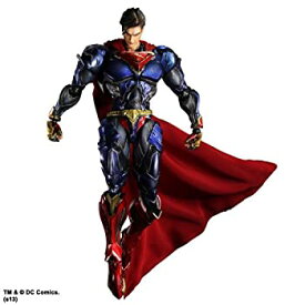 【中古】DC Comics VARIANT PLAY ARTS改 スーパーマン(PVC塗装済みアクションフィギュア)