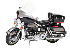 【中古】(非常に良い)タミヤ 1／6 オートバイシリーズ No.37 ハーレーダビッドソン FLH クラシック ブラックバージョン プラモデル 16037