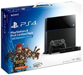 【中古】(非常に良い)Playstation 4 First Limited Pack with Playstation Camera (プレイステーション4専用ソフト KNACK ダウンロード用 プロダクトコード 同梱)