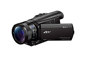 【中古】(非常に良い)ソニー SONY ビデオカメラ FDR-AX100 4K 光学12倍 ブラック Handycam FDR-AX100 BC